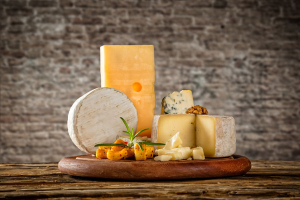 Various Types of Cheese